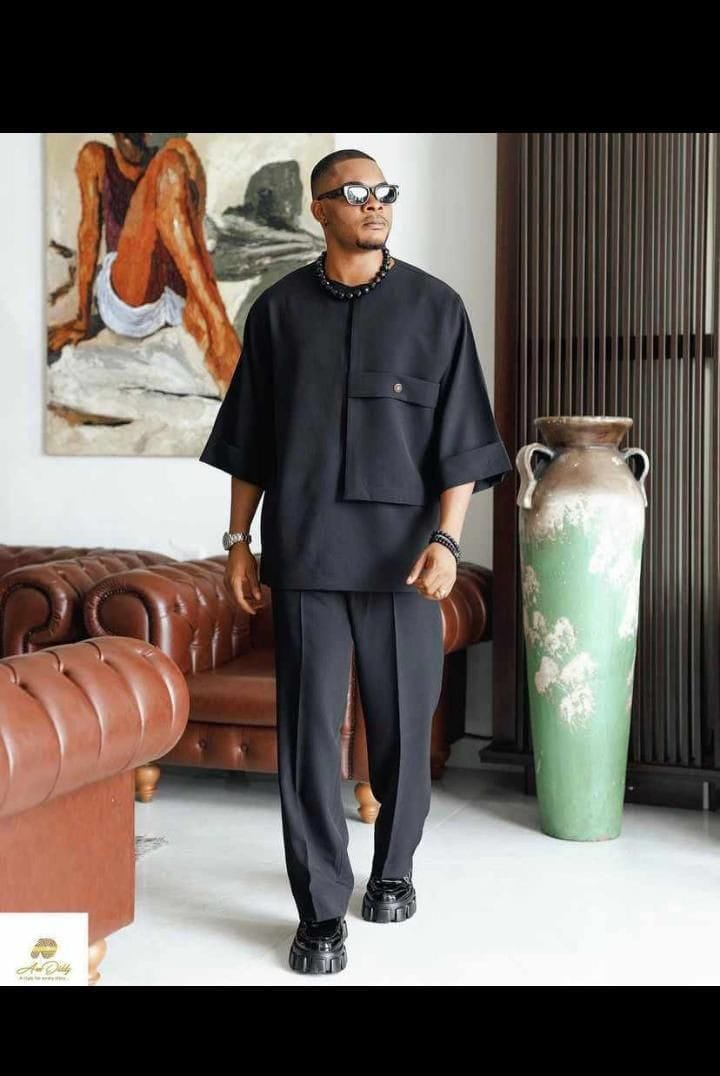Black designers Male up and down